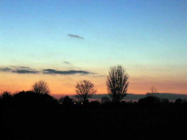 Osterley sunset